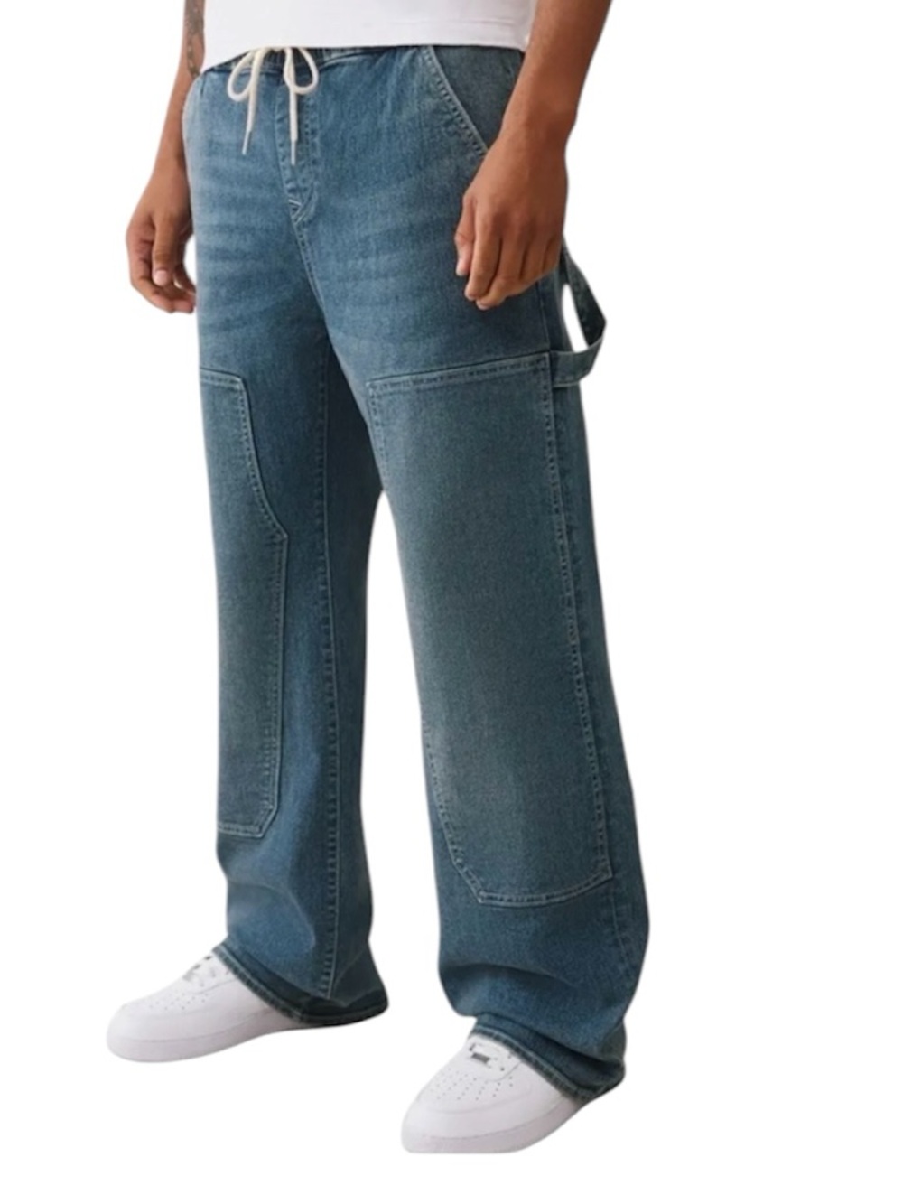 True Religion Vinny Ultra Baggy Carpenter Jeans Size 36 NWT Y2K Skater - Picture 2 of 11